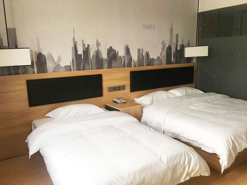 Thank Inn Chain Hotel Beijing Tongzhou District Wuzi University Exteriör bild